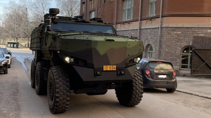 Финский БТР sisu xa-180