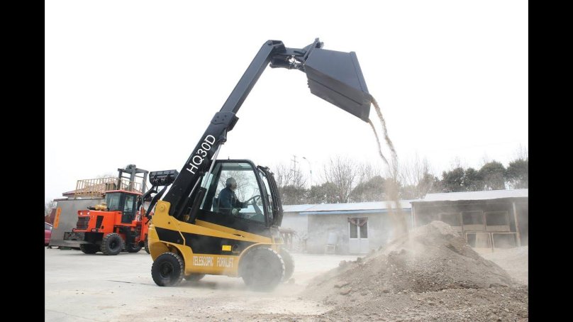 Телескопический погрузчик welift t30d 4x4