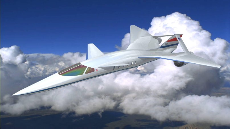 Сверхзвуковой самолет ЦАГИ