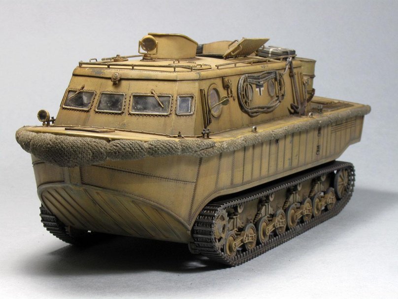 Танк амфибия 2 мировой