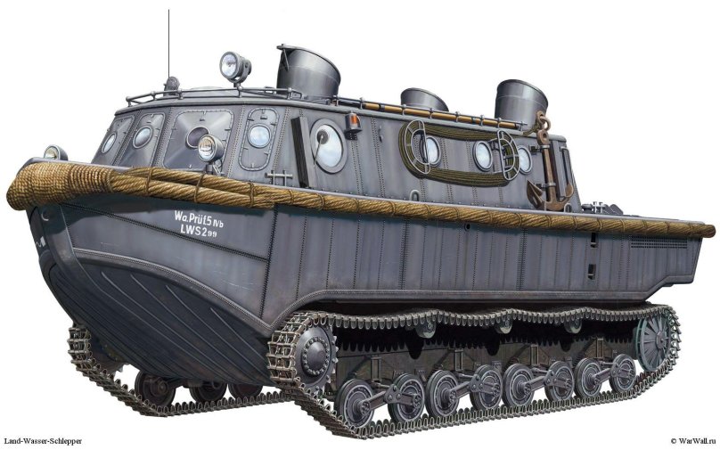 Сборная модель амфибия Land-Wasser-Schlepper (early Production)