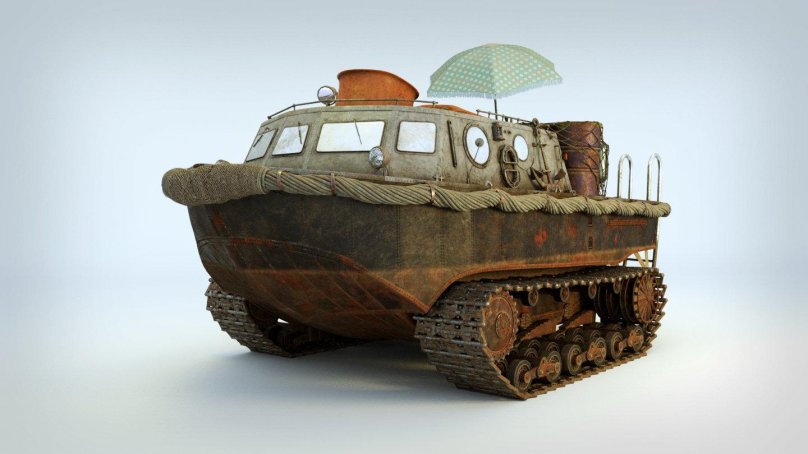 Lws плавающий тягач