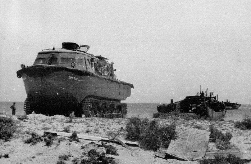 Амфибия German Land-Wasser-Schlepper