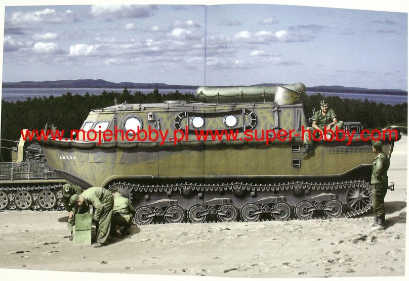 Плавающий тягач stalwart MK.2 6x6