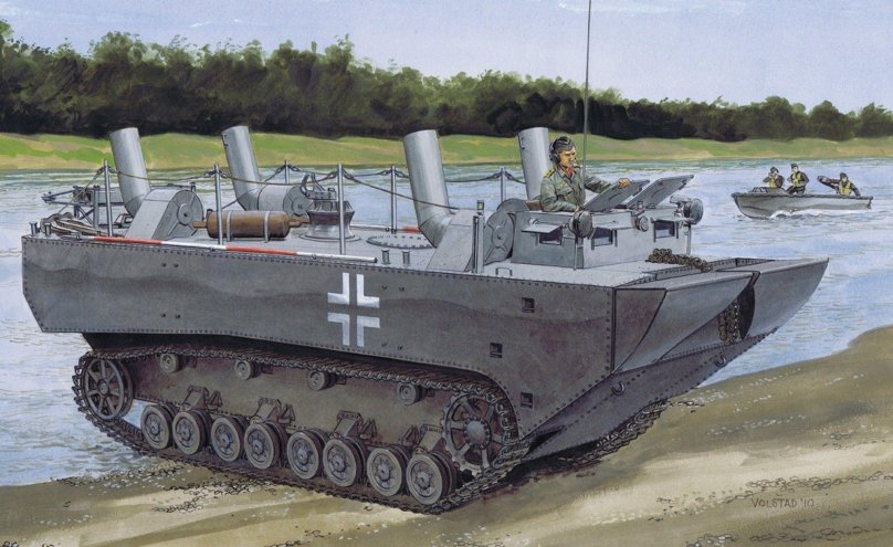 Катер Panzerfahre lws Dragon, 1/72