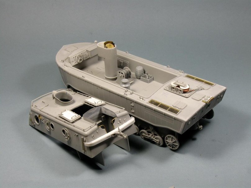 Амфибия German Land-Wasser-Schlepper lws Hobby Boss, 1/35