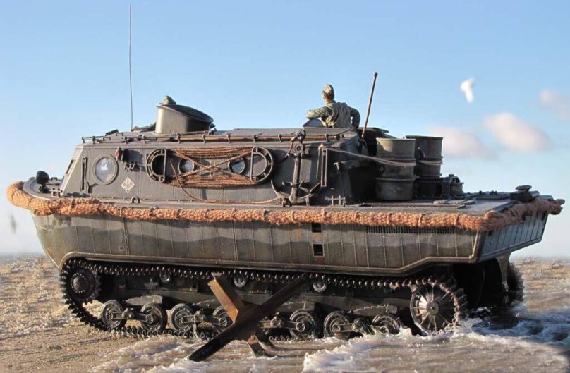 Амфибия lws Land-Wasser-Schlepper Type II