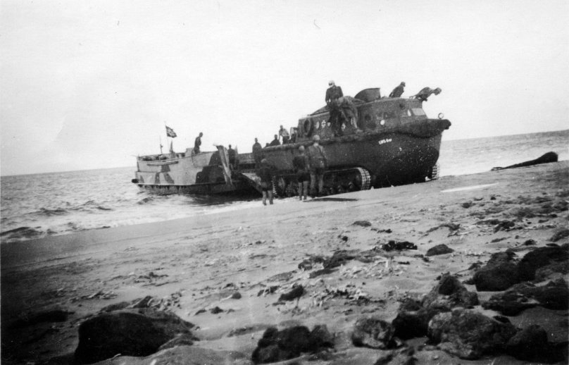 Десантная баржа Зибель