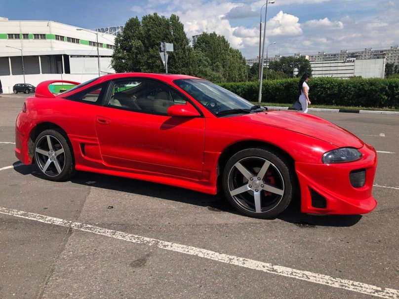 Mitsubishi Eclipse 2 красный
