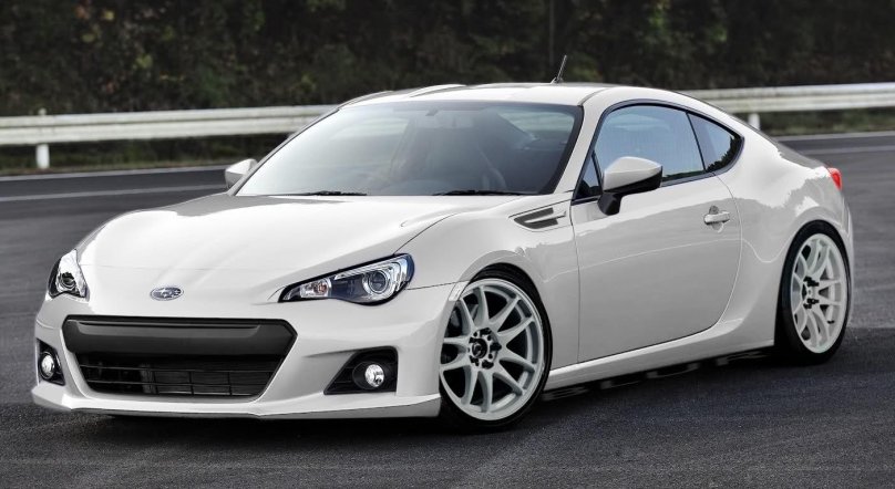 Subaru BRZ белая