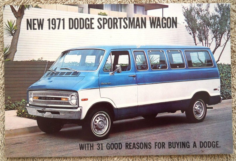 Dodge Ram van 1971