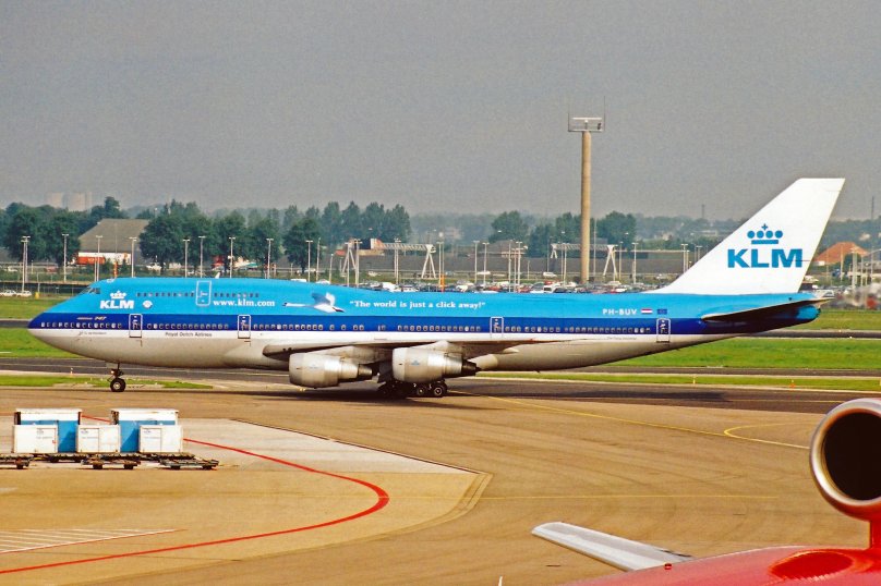 Боинг 747 KLM