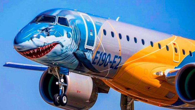 Самолет Эмбраер e-Jet