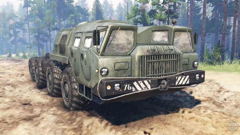 МАЗ 7310 Spin Tires