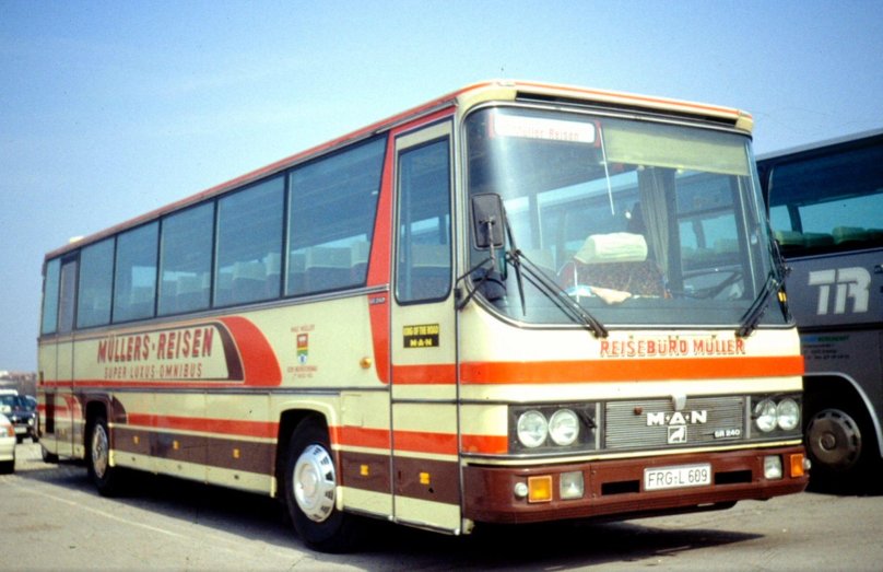 Автобус ман 1980