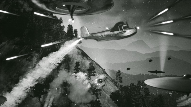 The Flying Saucers вертолет