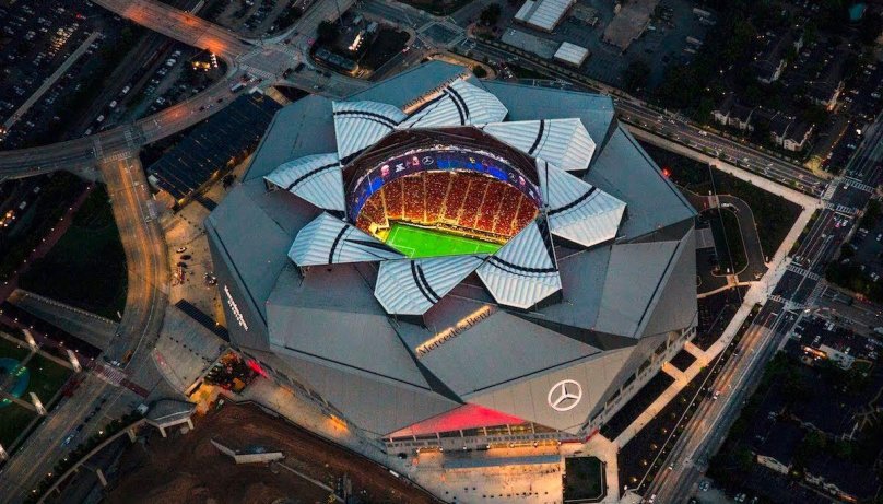 Mercedes-Benz Stadium Атланта