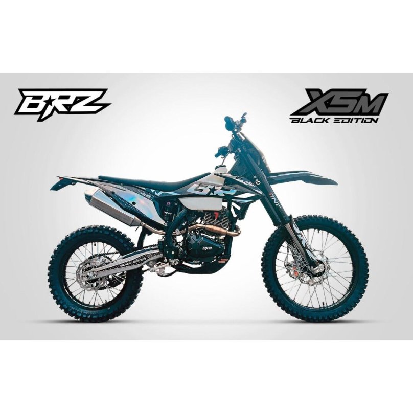 Мотоцикл кроссовый BRZ x5 Black Edition (172fmm-PR, 2023 Г.)