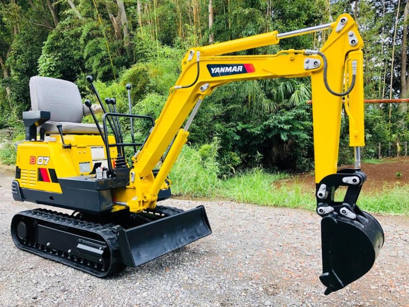 Yanmar b07 мини экскаватор