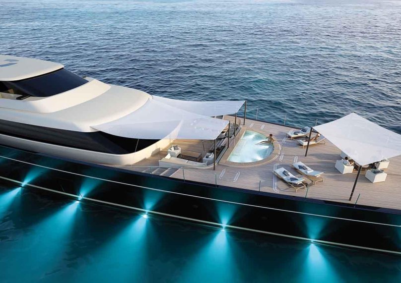 Perini Navi моторная яхта