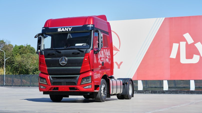 Sany d495as тягач