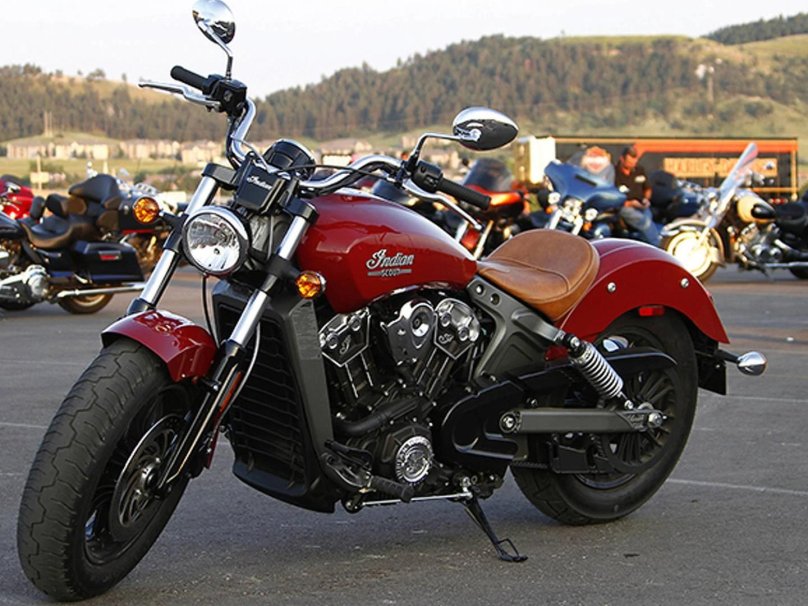 Мотоцикл Индиан бобер Скаут