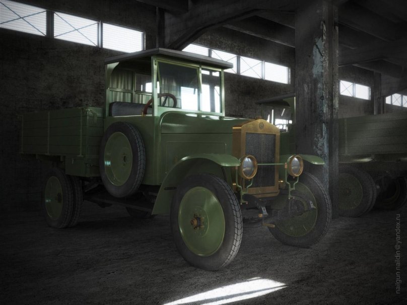 АМО-ф15 - первый Советский грузовик