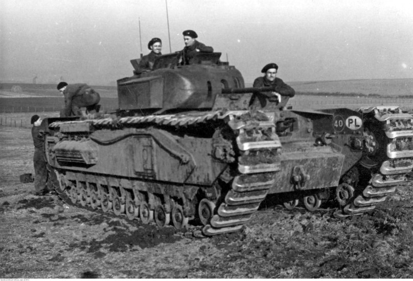 Танки Черчилль 1944