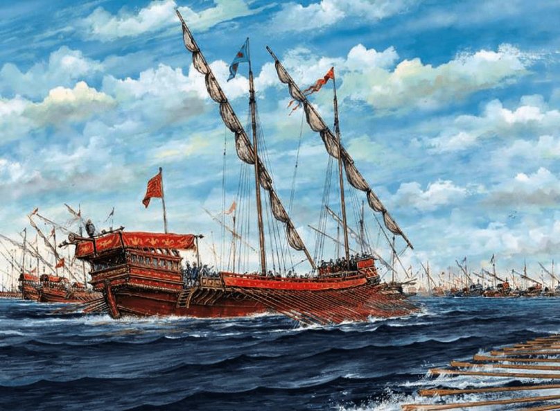 Венецианский галеас корабль