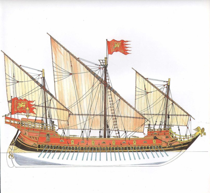 Галеас 17 века