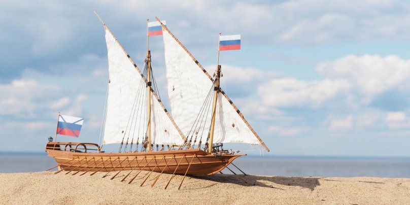 Корабль Азовская Скампавея