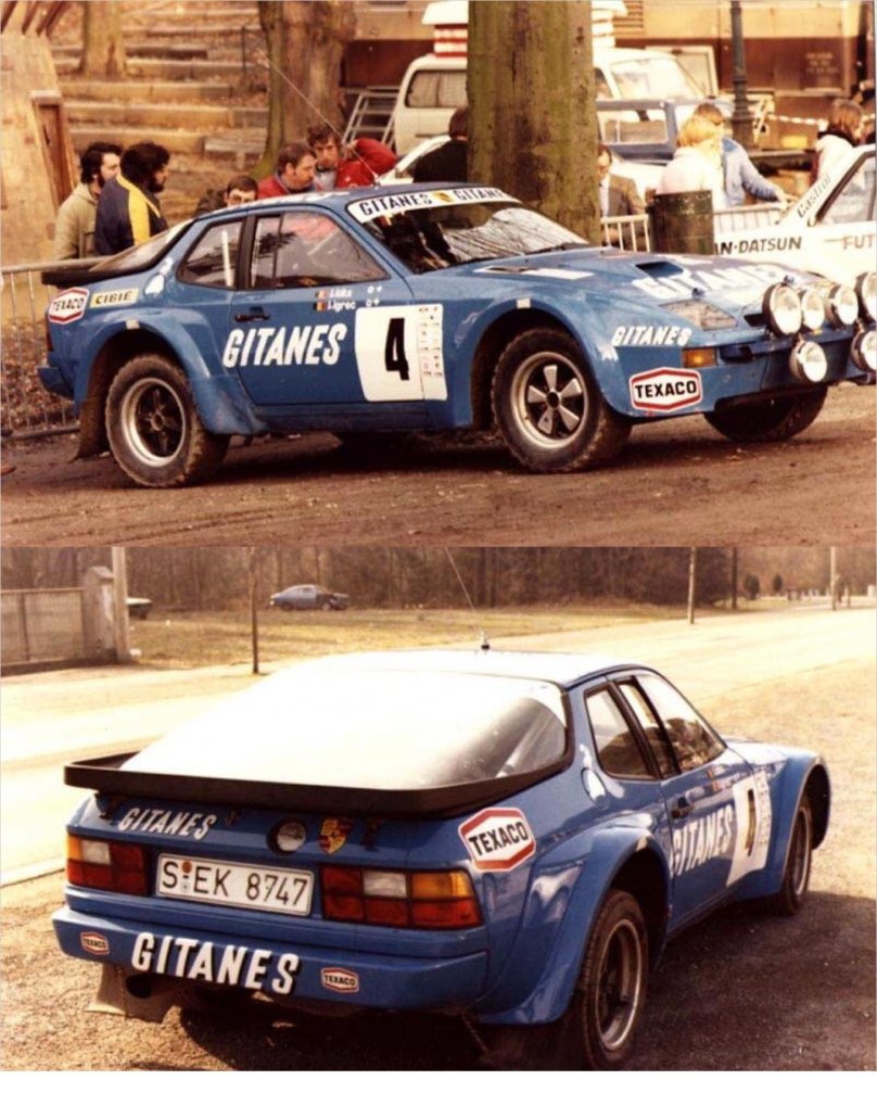 Порше 924 ралли