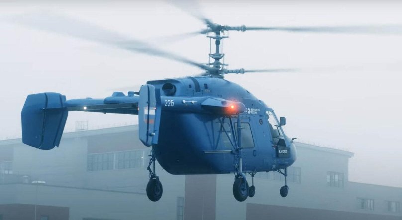 Модернизированный вертолёт ка-226т