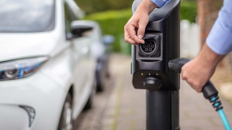 Зарядка для электромобиля