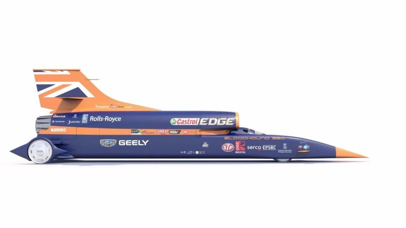Сверхзвуковая машина Bloodhound SSC