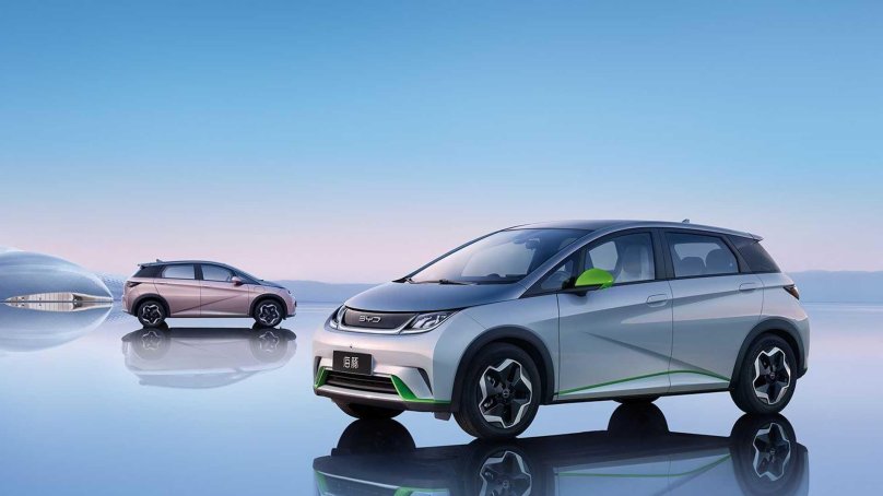 BYD электромобиль 2022