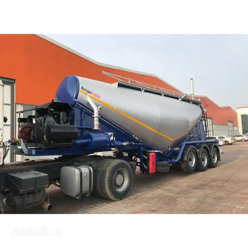 Цементовоз с самозагрузкой