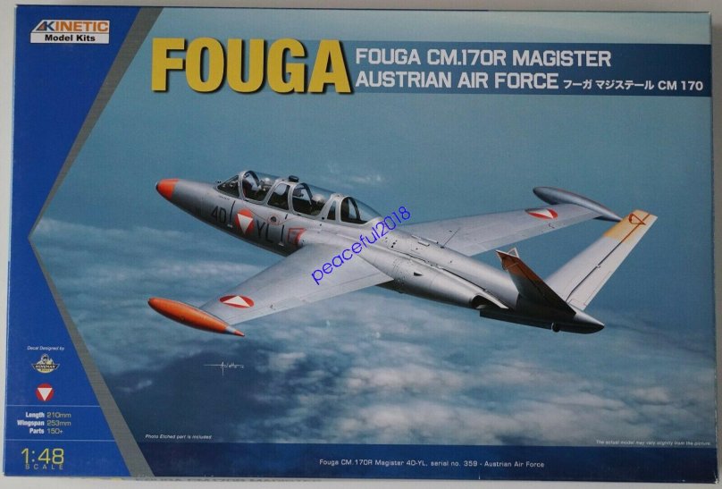 Fouga cm 170 Magister buy