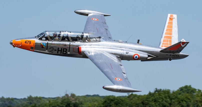 Самолет Fouga cm 170 Magister