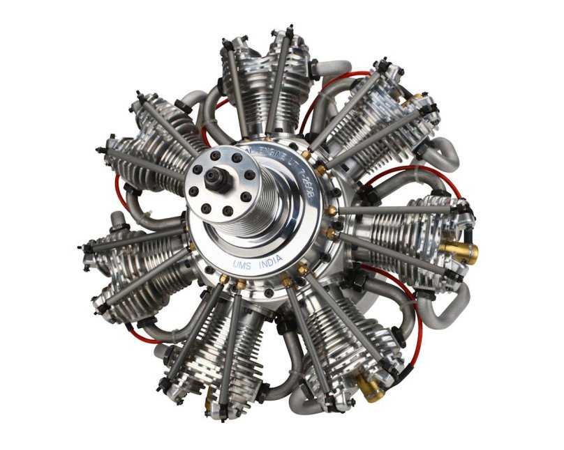 Поршневой радиальный мотор м11