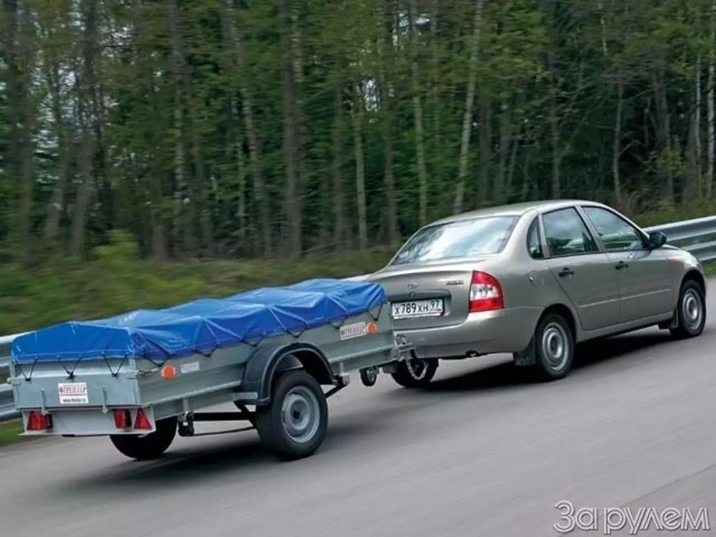 Лада Калина 1 универсал прицеп