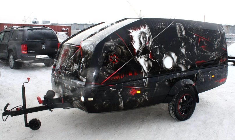 Прицеп сталкер двухосный