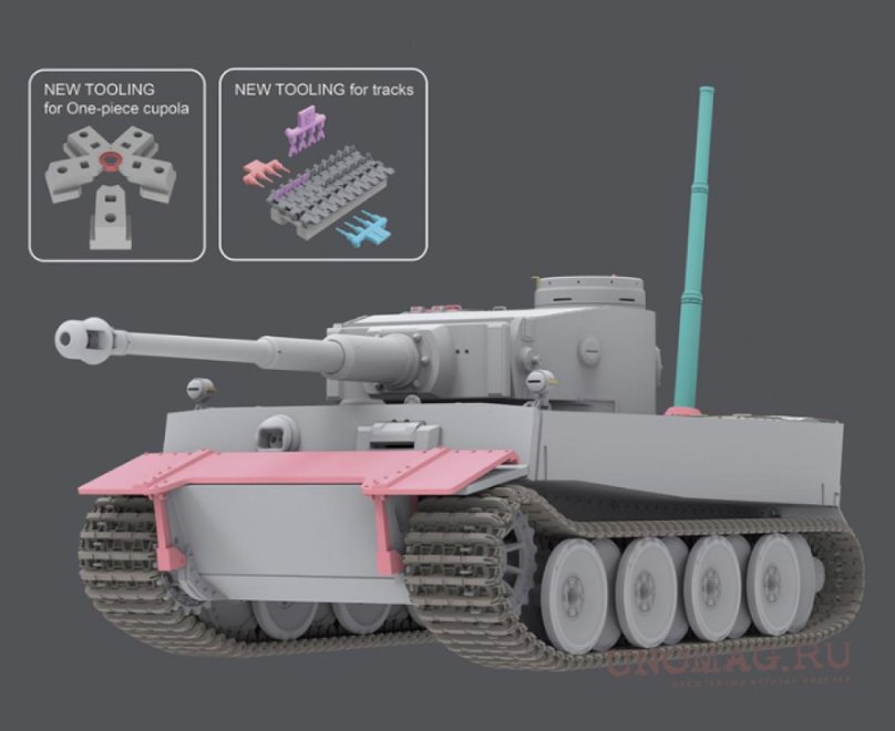 RM-5071 RFM vk45.01 h FGSL.Nr.v1 Tiger Experimental Series