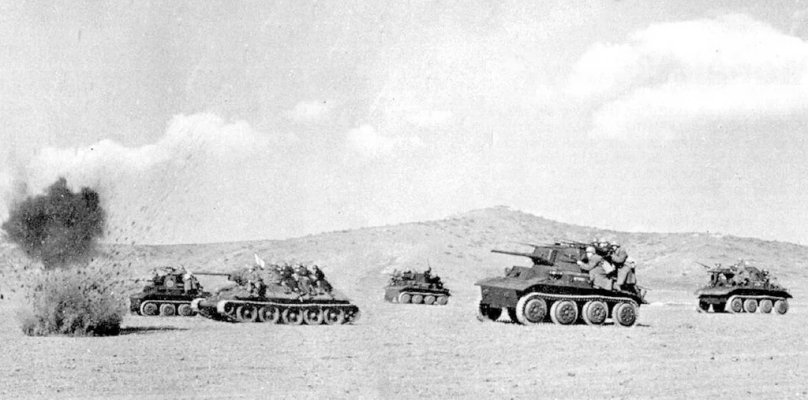 Танк Тетрарх в красной армии