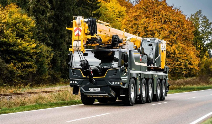 Кран Либхер LTM 1100
