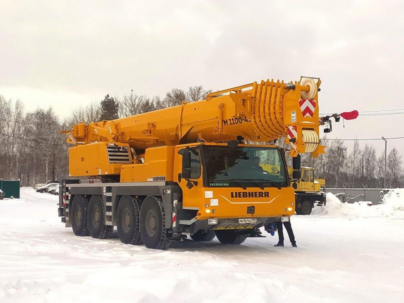 Кран Liebherr LTM 1100
