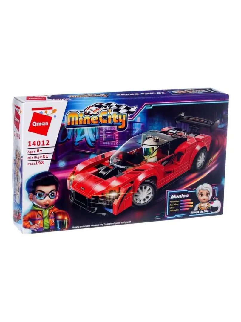 QMAN конструктор "гонки-ралли: автомобиль Сенна"