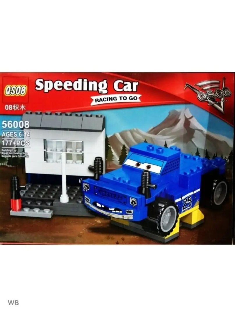 Конструктор qs08 56001 - Тачки