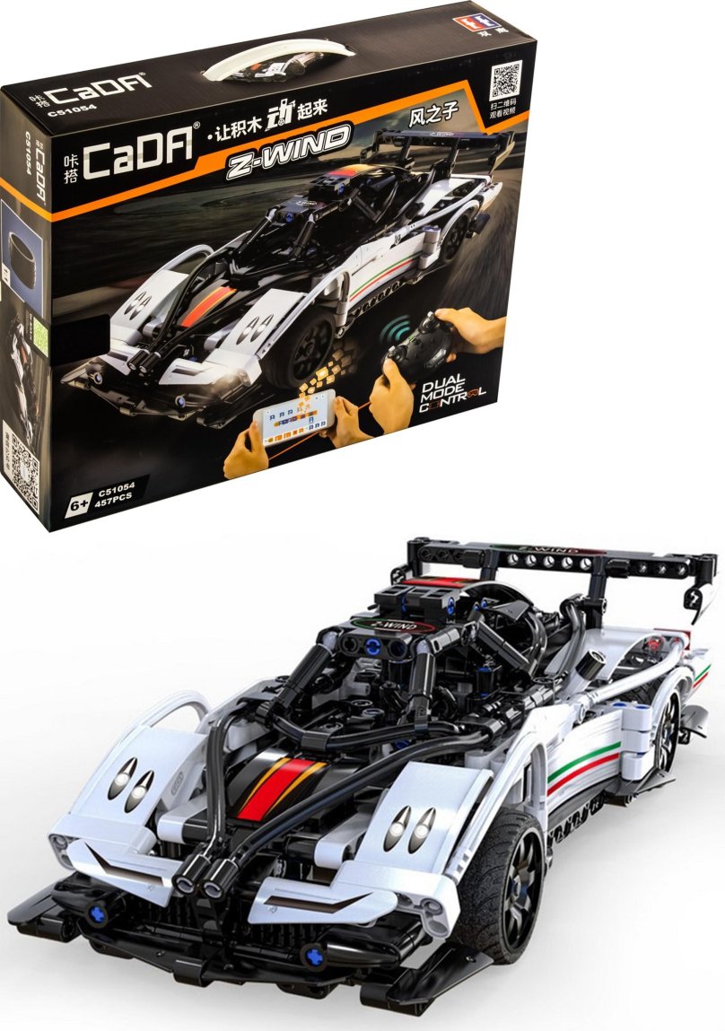 Конструктор cada гоночная машина c51007w на радиоуправлении