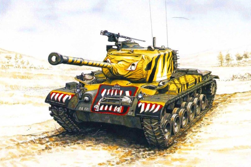 Танк m-46 Patton
